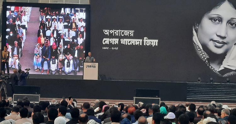 বাংলাদেশের কল্যাণে খালেদা জিয়ার আদর্শ ধারণ জরুরি: আসিফ নজরুল