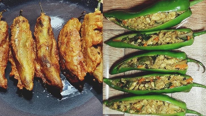 বিকেলের আড্ডায় জিভে জল আনা ‘পুর ভরা মরিচ’