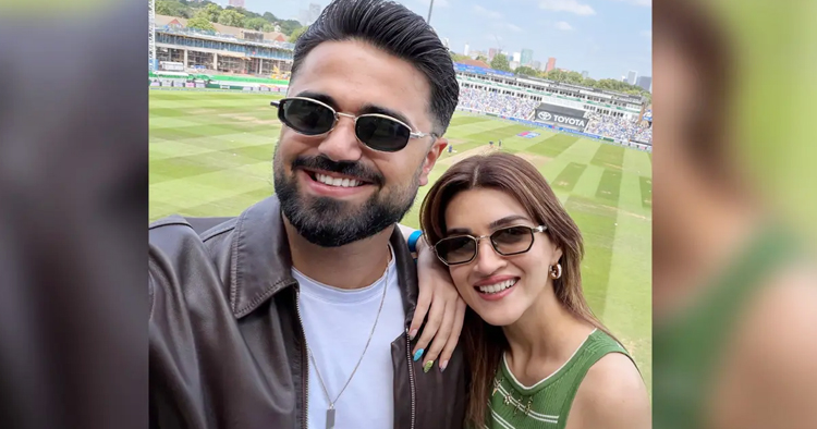 বিতর্কের মাঝেই কবীরের সঙ্গে ছবি শেয়ার করলেন কৃতি স্যানন