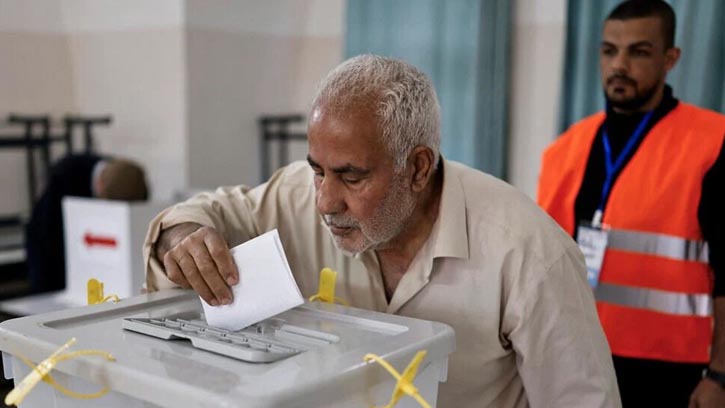 গাজায় ভোট উৎসব, যুদ্ধের পর প্রথম নির্বাচন