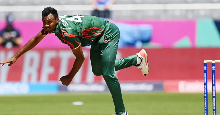 শরিফুলের আঘাতে শুরুতেই ধাক্কা, নিউজিল্যান্ডের ওপেনিং জুটি ভাঙল