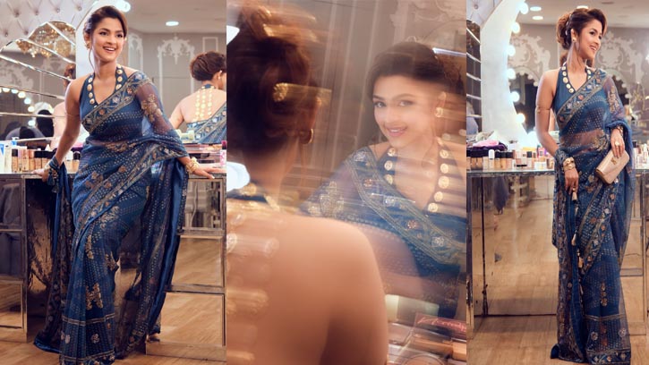 নতুন লুকে চমকে দিলেন অভিনেত্রী সাদিয়া আয়মান