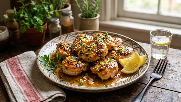 স্বাদে নতুনত্ব: ঘরেই তৈরি করুন ‘বাটার হানি লেমন চিকেন’