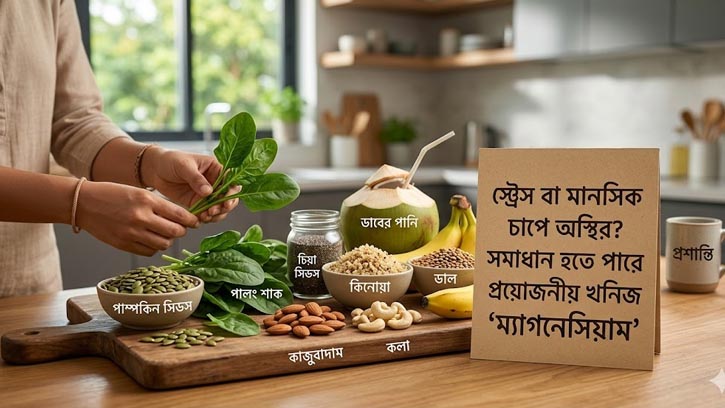 স্ট্রেস ম্যানেজমেন্টে ম্যাগনেসিয়ামের গুরুত্ব