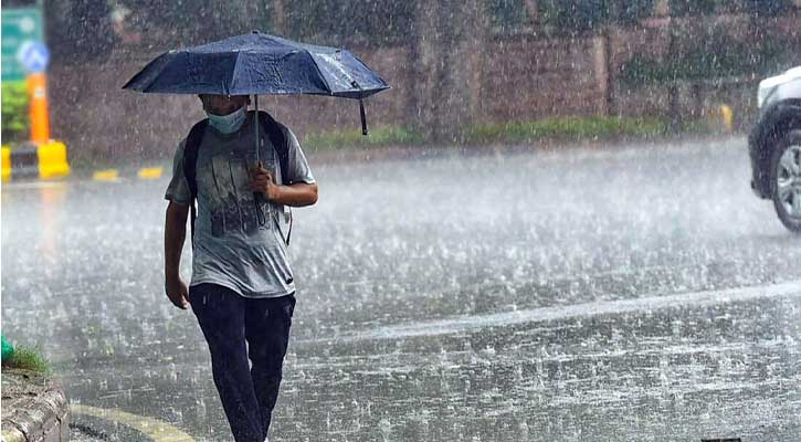 ২৪ ঘণ্টায় ঢাকায় ৪৫ মিমি বৃষ্টির আভাস