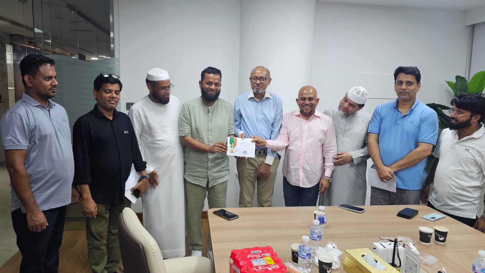 দুবাইয়ে সিআইপি সংবর্ধনা অনুষ্ঠান উপলক্ষে প্রস্তুতি সভা অনুষ্ঠিত
