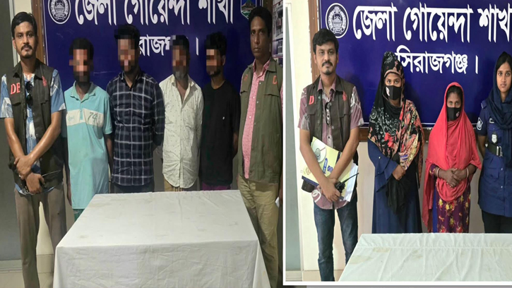 সিরাজগঞ্জে প্রতিবন্ধী যুবক হত্যায় ৬ আসামী গ্রেফতার