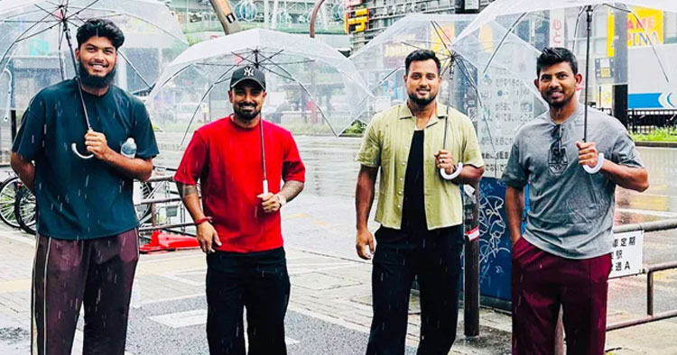 নাগোয়ায় বৃষ্টির বাধা, শান্ত-লিটনদের অনুশীলন স্থগিত