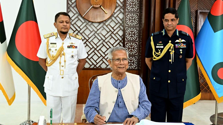 নৌ ও বিমান বাহিনী নির্বাচনী পর্ষদ উদ্বোধন করলেন ড. ইউনূস