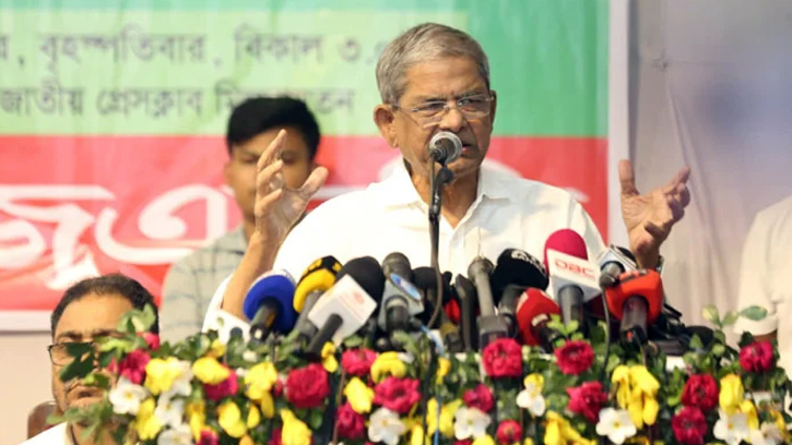 বিএনপি ভবিষ্যতের রাষ্ট্র গঠনে টেকসই কাঠামোর লক্ষ্যে পরিকল্পিতভাবে এগোচ্ছে: মির্জা ফখরুল