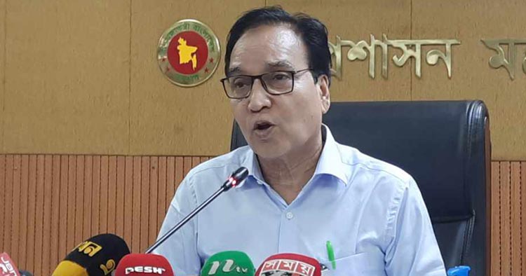 জনপ্রশাসন সচিব মোখলেস উর রহমানের পদান্তর: পরিকল্পনা কমিশনে বদলি