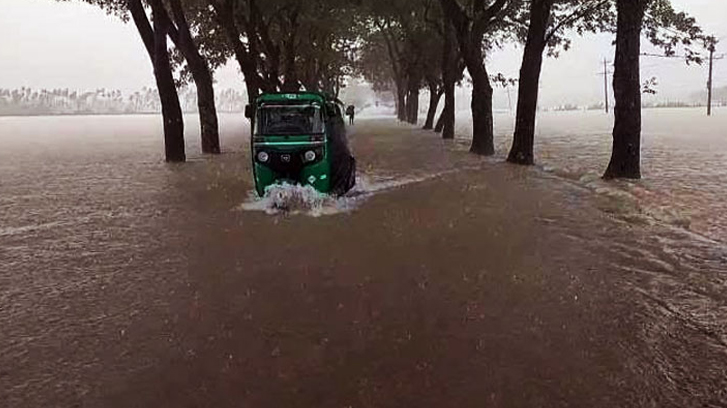 বিপৎসীমায় সুরমা-কুশিয়ারা নদীর পানি বন্যার শঙ্কা