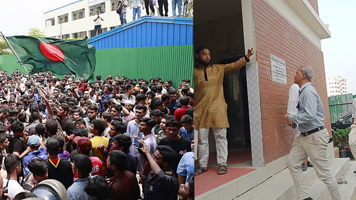 এখনও মাইলস্টোনে অবরুদ্ধ দুই উপদেষ্টা ও প্রেস সচিব