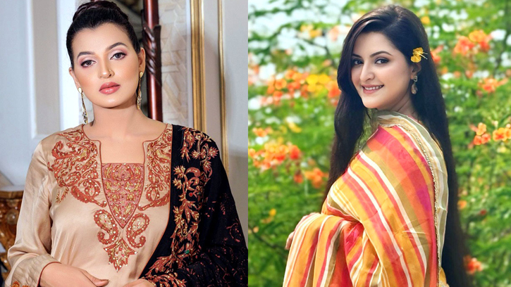 বর্ষাকে ধুয়ে দিলেন পরীমণি