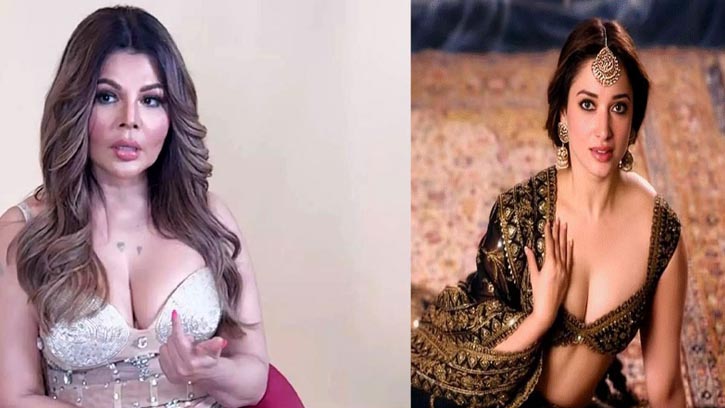 ‘আইটেম ডান্স কুইন’ তামান্না ভাটিয়াকে কটাক্ষ রাখি সাওয়ান্তের