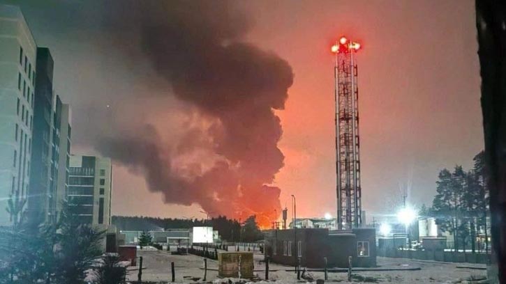 ইউক্রেনের ক্ষেপণাস্ত্র হামলা, রাশিয়ার গুরুত্বপূর্ণ রাসায়নিক স্থাপনা লক্ষ্যবস্তু