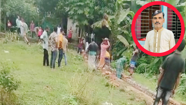 আদালতের নিষেধাজ্ঞা উপেক্ষা করে জমি দখল 