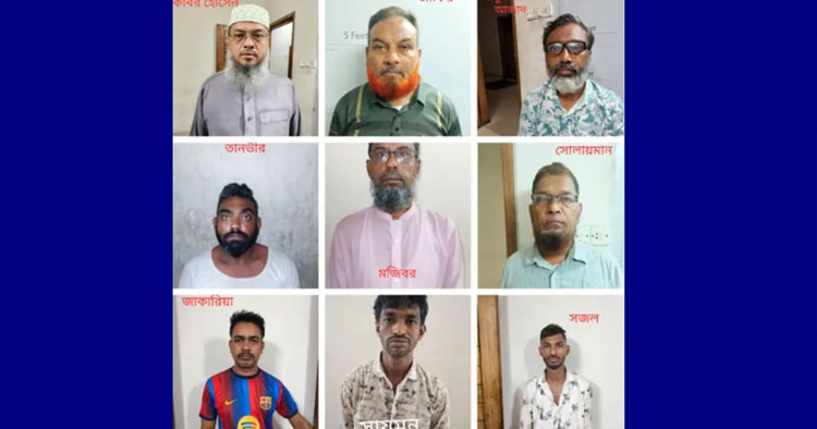 ধানমন্ডিতে ৩৮ লাখ টাকা ছিনতাই: অবসরপ্রাপ্ত তিন সেনাসদস্যসহ গ্রেপ্তার ৯