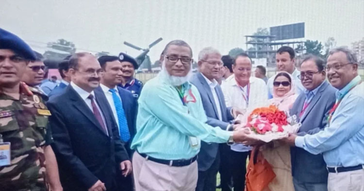 দুই দিনের সফরে ঠাকুরগাঁওয়ে পৌঁছেছেন রাষ্ট্রপতি