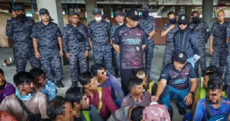 মালয়েশিয়ায় বাংলাদেশিসহ ৬৫ হাজারের বেশি বিদেশি ২৮৭ দিনে আটক
