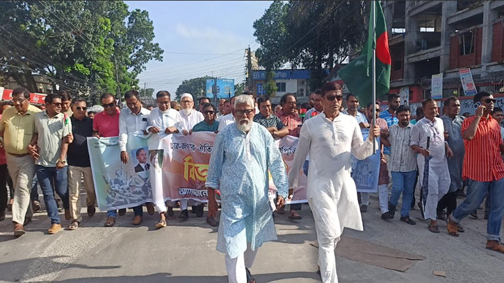 পঞ্চগড় জেলা বিএনপির বিজয় মিছিল 