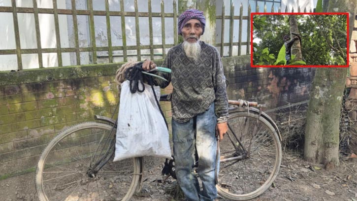 ৭০ ছুঁই ছুঁই তবুও থেমে নেই বৃদ্ধ হাবিবুরের জীবনযুদ্ধ