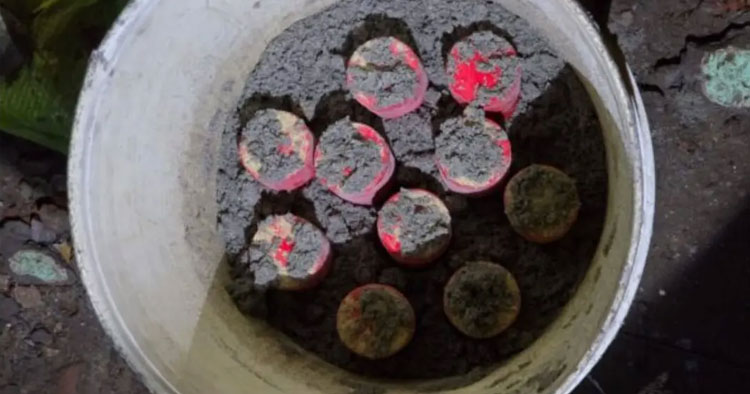 যাত্রাবাড়ীতে পরিত্যক্ত ব্যাগ থেকে ১০ ককটেল উদ্ধার