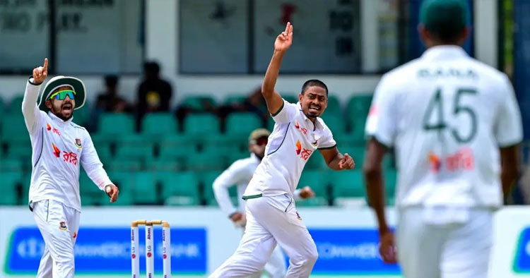 মিরাজ-তাইজুলের ঘূর্ণিতে চাপে ওয়েস্ট ইন্ডিজ, এগিয়ে বাংলাদেশ