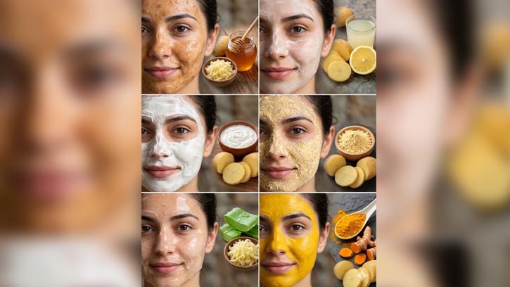 উজ্জ্বল ত্বক পেতে ঘরেই আছে জাদুকরী সমাধান
