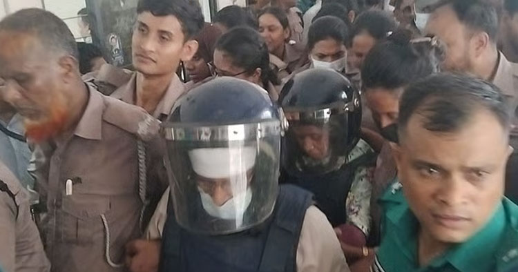 দ্বিতীয় স্ত্রীকে আত্মহত্যায় প্ররোচনার মামলায় এমপি গাজী নজরুলের ৪ দিনের রিমান্ড