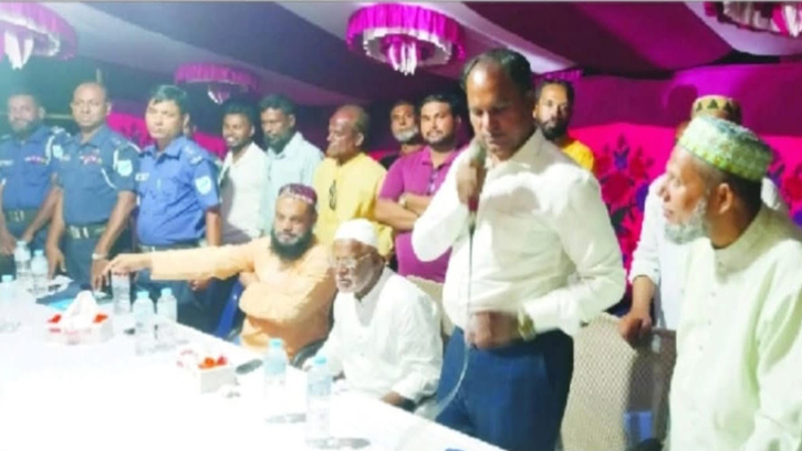 শ্রীপুরে মাদক ও চাঁদাবাজি প্রতিরোধে মতবিনিময় সভা