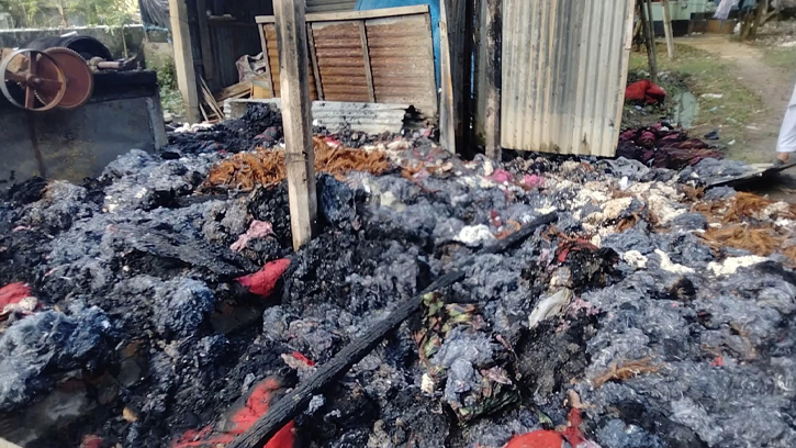 শ্রীপুর দুইটি দোকান পুড়ে ছাই, ব্যাপক ক্ষয়ক্ষতি