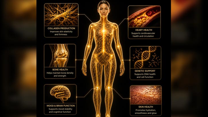 নারীর শরীরে এস্ট্রোজেন: স্বাস্থ্য, সৌন্দর্য ও কোলাজেনের অপরিহার্য সমন্বয়