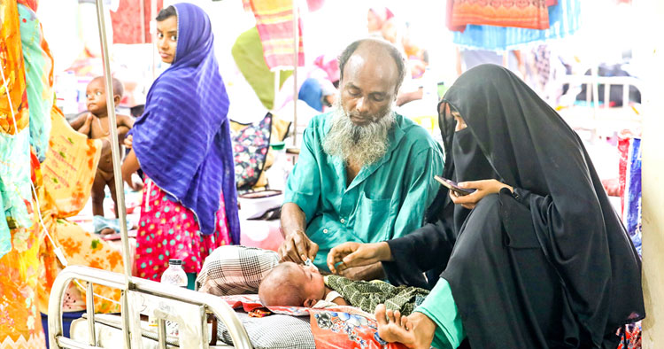 হামের উপসর্গে আরও ৫ মৃত্যু, মৃতের সংখ্যা বেড়ে ১ হাজার ৩