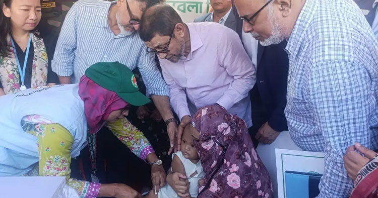 ৩৪ লাখ শিশুকে এমআর টিকার আওতায় আনতে দ্বিতীয় দফা কর্মসূচি