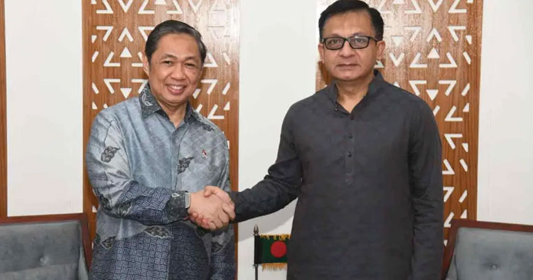 ইন্দোনেশিয়ার সঙ্গে বাণিজ্য ১০ বিলিয়ন ডলারের বেশি বাড়াতে চায় বাংলাদেশ