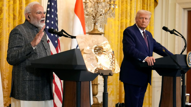মোদী-ট্রাম্প আলাপ: বাণিজ্য চুক্তি ও প্রতিরক্ষা সহযোগিতা আলোচিত