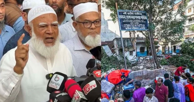 রাড্ডা হাসপাতাল পুনর্নির্মাণে ৫০ লাখ টাকা অনুদান ঘোষণা শফিকুর রহমানের