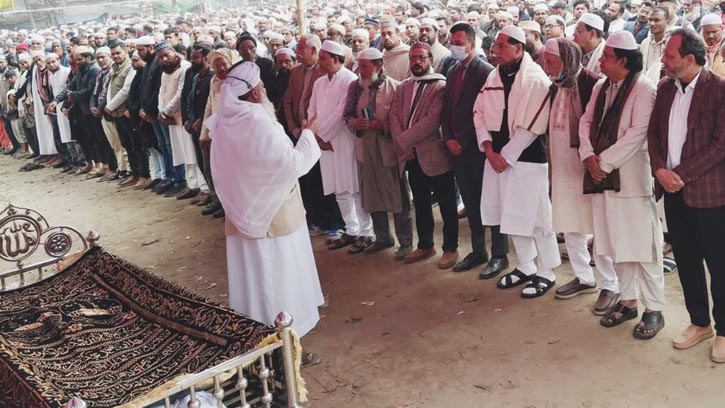মাধবদীতে শফিউদ্দিন চেয়ারম্যানের জানাজা সম্পন্ন