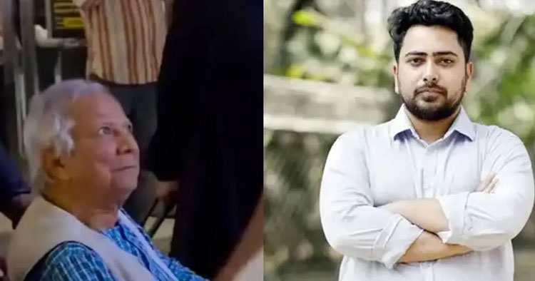 ইউনূসকে হেনস্তার চেষ্টা, আওয়ামী লীগের রাজনীতি নিয়ে নাহিদের সমালোচনা