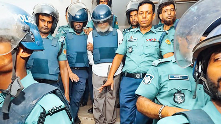 জাল ও বেআইনি রায়ের অভিযোগে সাবেক প্রধান বিচারপতি খায়রুল হক সাত দিনের রিমান্ডে