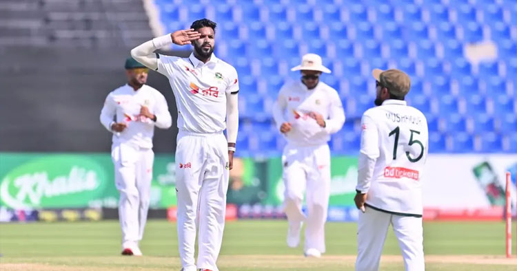 আফগানিস্তানের ২ উইকেট তুলে নিয়ে জয়ের পথে বাংলাদেশ