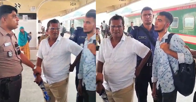 কমলাপুর স্টেশনে ছিনতাইয়ের সময় দুইজন গ্রেপ্তার