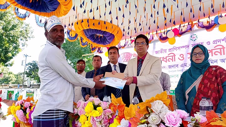 মনোহরদীতে জাতীয় প্রাণিসম্পদ সপ্তাহ ও প্রদর্শনী ২০২৫ উদযাপিত