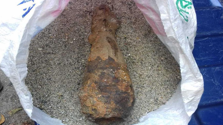 পঞ্চগড়ে ভাঙারি কিনতে গিয়ে উদ্ধার পরিত্যক্ত মর্টার শেল