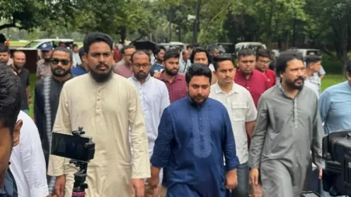 গণভবনের জুলাই স্মৃতি জাদুঘরে এনসিপি নেতারা