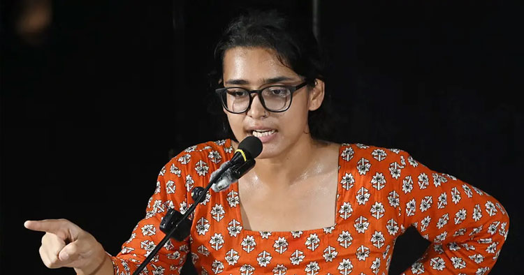 দিল্লিতে পদযাত্রার পর সভানেত্রী নেহা বোরা আটক