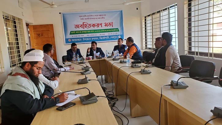 নির্বাচন ঘিরে ঝিনাইগাতীতে সচেতনতা সভা আয়োজন