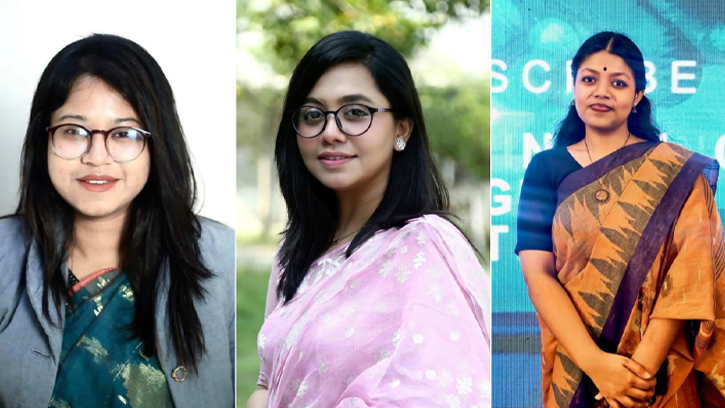 এনসিপির নারী শাখায় দায়িত্ব পেলেন মনিরা, মিতু ও নুসরাত