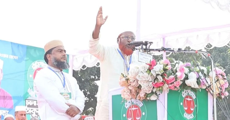ঠাকুরগাঁও-১ আসনে কারচুপি হলে সরকার পতনের আন্দোলনের হুঁশিয়ারি গোলাম পরওয়ারের